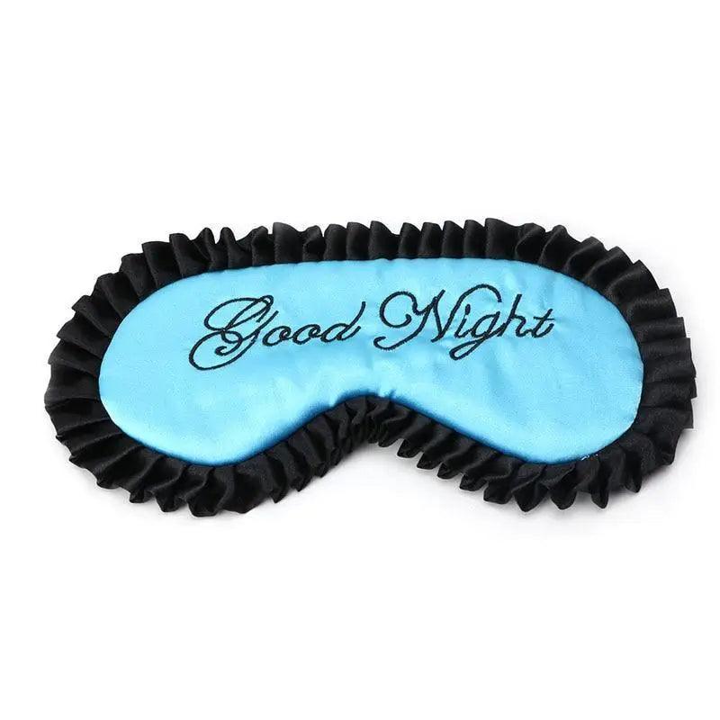 Luxury Women Silk Sleep Eye Mask Soft Ladies Ultra Lightweight Adjustable Strap Eye Mask Night Blindfold Stevvex