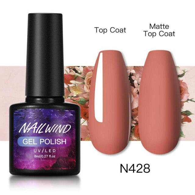 Luxury Womens Colorful Gel Nail Polish 8ml Semi Permanent UV/LED Glossy Effect Popular Design For Women and Girls in Fashion Style Stevvex