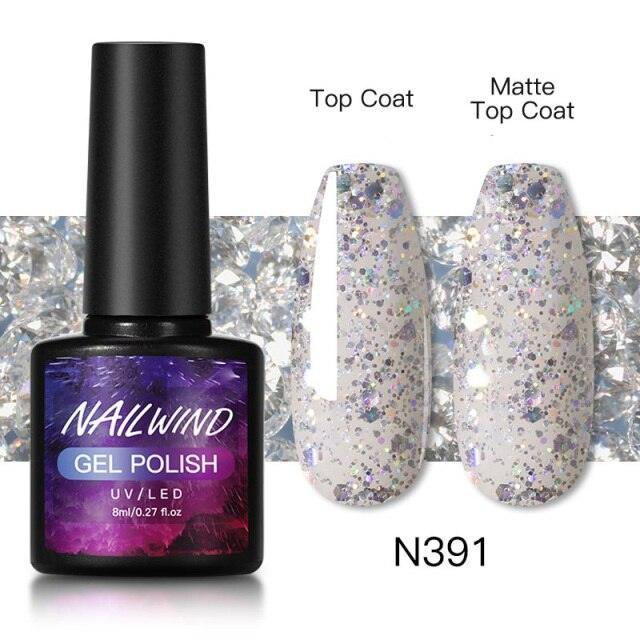 Luxury Womens Colorful Gel Nail Polish 8ml Semi Permanent UV/LED Glossy Effect Popular Design For Women and Girls in Fashion Style Stevvex
