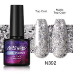 Luxury Womens Colorful Gel Nail Polish 8ml Semi Permanent UV/LED Glossy Effect Popular Design For Women and Girls in Fashion Style Stevvex