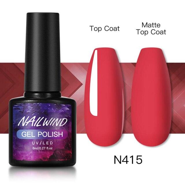 Luxury Womens Colorful Gel Nail Polish 8ml Semi Permanent UV/LED Glossy Effect Popular Design For Women and Girls in Fashion Style Stevvex