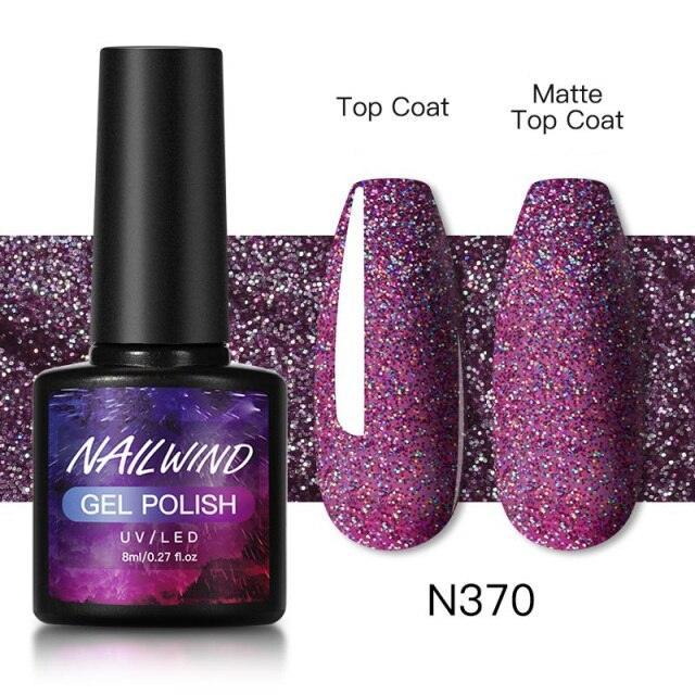 Luxury Womens Colorful Gel Nail Polish 8ml Semi Permanent UV/LED Glossy Effect Popular Design For Women and Girls in Fashion Style Stevvex