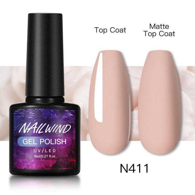 Luxury Womens Colorful Gel Nail Polish 8ml Semi Permanent UV/LED Glossy Effect Popular Design For Women and Girls in Fashion Style Stevvex