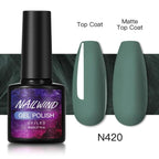 Luxury Womens Colorful Gel Nail Polish 8ml Semi Permanent UV/LED Glossy Effect Popular Design For Women and Girls in Fashion Style Stevvex