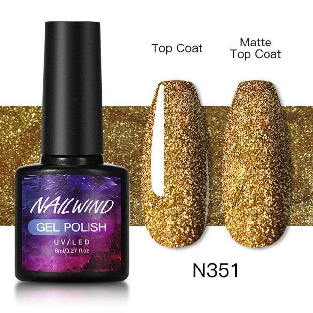 Luxury Womens Colorful Gel Nail Polish 8ml Semi Permanent UV/LED Glossy Effect Popular Design For Women and Girls in Fashion Style Stevvex