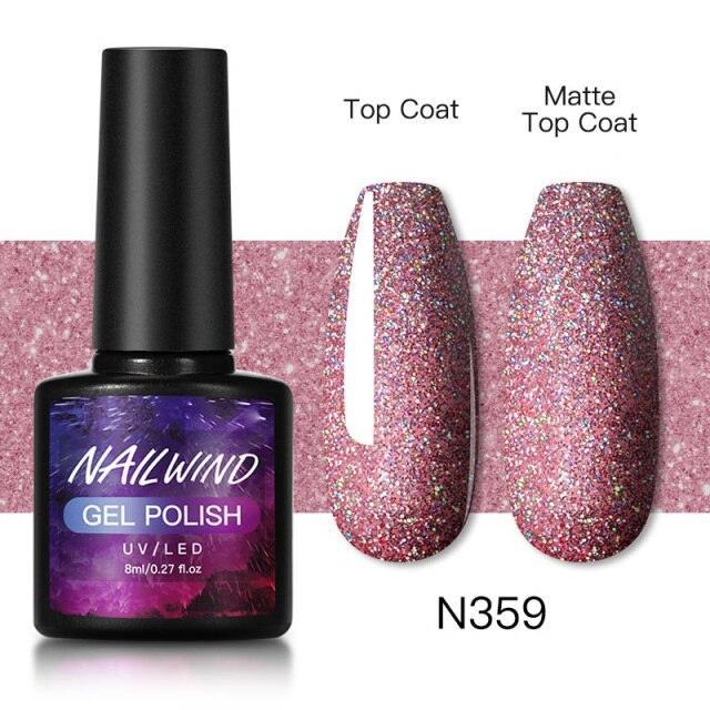 Luxury Womens Colorful Gel Nail Polish 8ml Semi Permanent UV/LED Glossy Effect Popular Design For Women and Girls in Fashion Style Stevvex