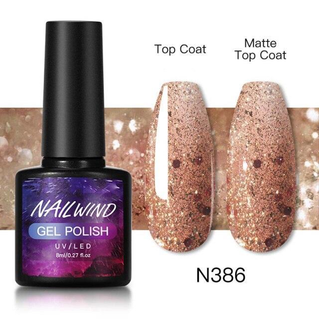 Luxury Womens Colorful Gel Nail Polish 8ml Semi Permanent UV/LED Glossy Effect Popular Design For Women and Girls in Fashion Style Stevvex