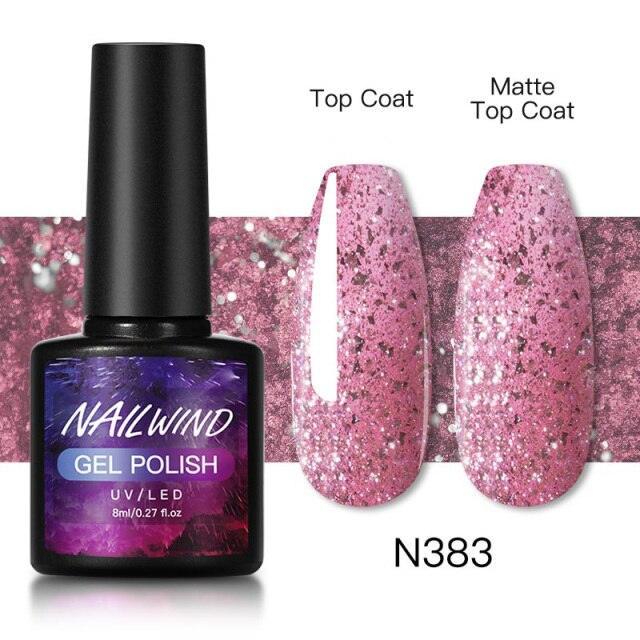 Luxury Womens Colorful Gel Nail Polish 8ml Semi Permanent UV/LED Glossy Effect Popular Design For Women and Girls in Fashion Style Stevvex