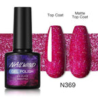 Luxury Womens Colorful Gel Nail Polish 8ml Semi Permanent UV/LED Glossy Effect Popular Design For Women and Girls in Fashion Style Stevvex