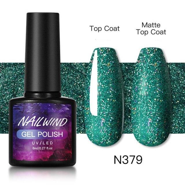 Luxury Womens Colorful Gel Nail Polish 8ml Semi Permanent UV/LED Glossy Effect Popular Design For Women and Girls in Fashion Style Stevvex