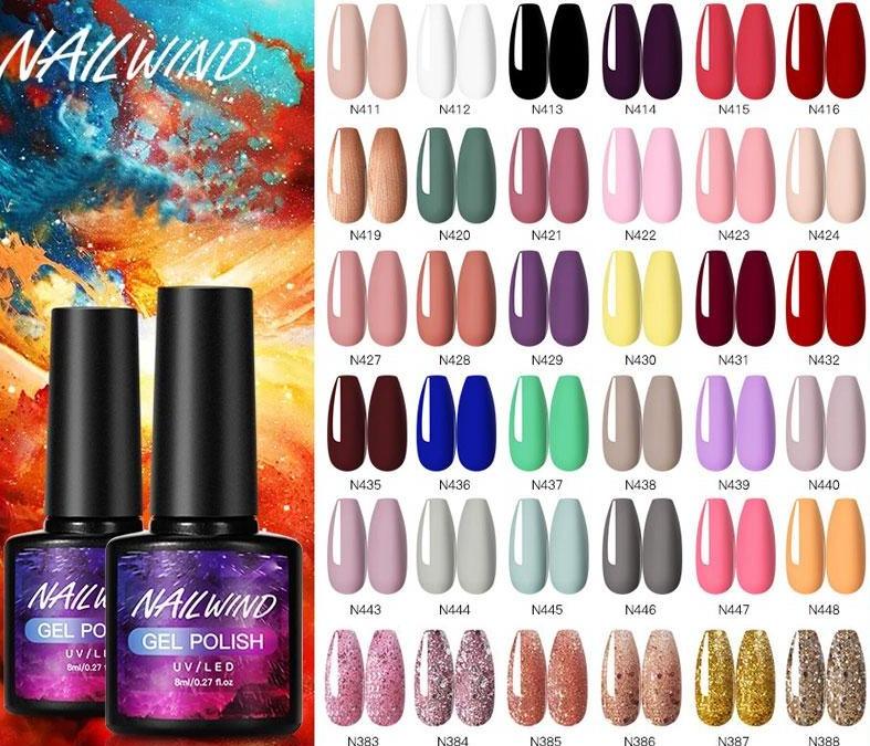 Luxury Womens Colorful Gel Nail Polish 8ml Semi Permanent UV/LED Glossy Effect Popular Design For Women and Girls in Fashion Style Stevvex