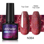 Luxury Womens Colorful Gel Nail Polish 8ml Semi Permanent UV/LED Glossy Effect Popular Design For Women and Girls in Fashion Style Stevvex
