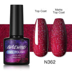 Luxury Womens Colorful Gel Nail Polish 8ml Semi Permanent UV/LED Glossy Effect Popular Design For Women and Girls in Fashion Style Stevvex