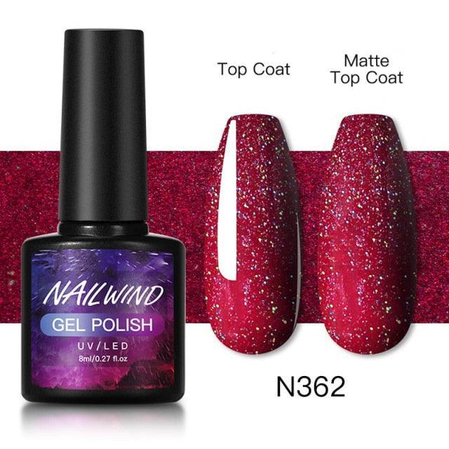 Luxury Womens Colorful Gel Nail Polish 8ml Semi Permanent UV/LED Glossy Effect Popular Design For Women and Girls in Fashion Style Stevvex
