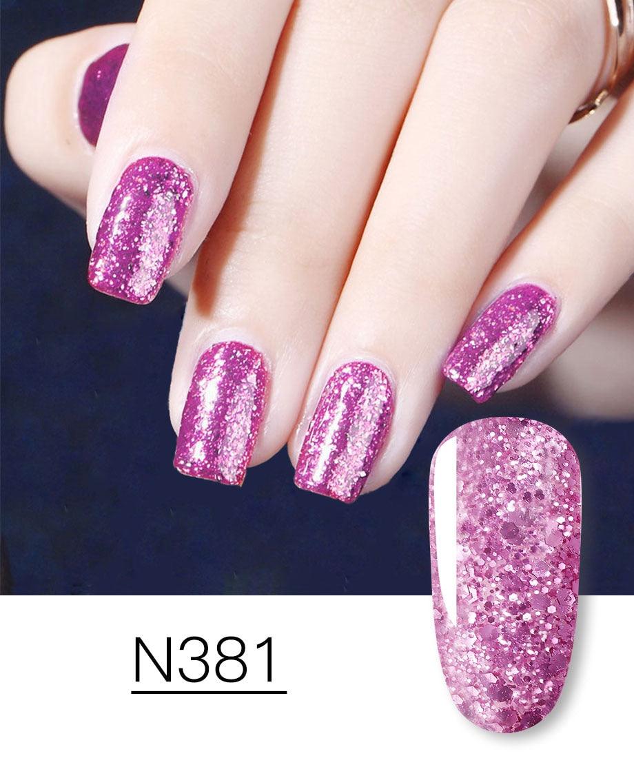 Luxury Womens Colorful Gel Nail Polish 8ml Semi Permanent UV/LED Glossy Effect Popular Design For Women and Girls in Fashion Style Stevvex