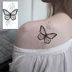 Luxury Womens Different Temporary Waterproof Tattoo Sticker Feather Dandelion Tattoos For Makeup Party Stevvex