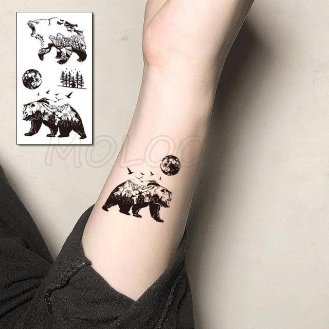 Luxury Womens Different Temporary Waterproof Tattoo Sticker Feather Dandelion Tattoos For Makeup Party Stevvex