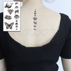Luxury Womens Different Temporary Waterproof Tattoo Sticker Feather Dandelion Tattoos For Makeup Party Stevvex