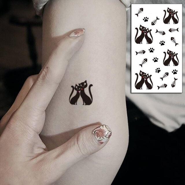 Luxury Womens Different Temporary Waterproof Tattoo Sticker Feather Dandelion Tattoos For Makeup Party Stevvex