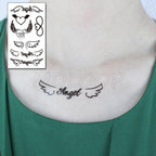 Luxury Womens Different Temporary Waterproof Tattoo Sticker Feather Dandelion Tattoos For Makeup Party Stevvex
