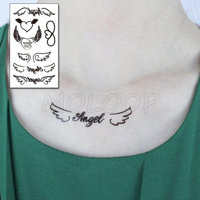 Luxury Womens Different Temporary Waterproof Tattoo Sticker Feather Dandelion Tattoos For Makeup Party Stevvex