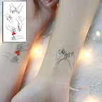 Luxury Womens Different Temporary Waterproof Tattoo Sticker Feather Dandelion Tattoos For Makeup Party Stevvex