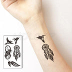 Luxury Womens Different Temporary Waterproof Tattoo Sticker Feather Dandelion Tattoos For Makeup Party Stevvex