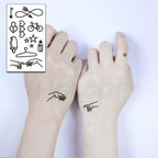 Luxury Womens Different Temporary Waterproof Tattoo Sticker Feather Dandelion Tattoos For Makeup Party Stevvex