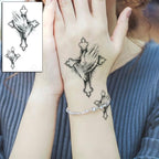 Luxury Womens Different Temporary Waterproof Tattoo Sticker Feather Dandelion Tattoos For Makeup Party Stevvex