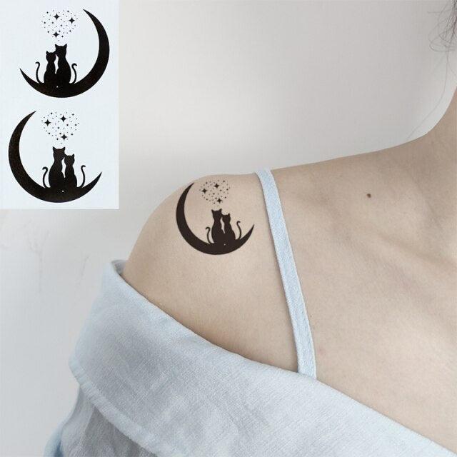 Luxury Womens Different Temporary Waterproof Tattoo Sticker Feather Dandelion Tattoos For Makeup Party Stevvex