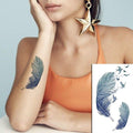 Luxury Womens Different Temporary Waterproof Tattoo Sticker Feather Dandelion Tattoos For Makeup Party Stevvex