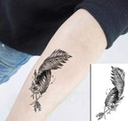 Luxury Womens Different Temporary Waterproof Tattoo Sticker Feather Dandelion Tattoos For Makeup Party Stevvex