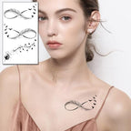 Luxury Womens Different Temporary Waterproof Tattoo Sticker Feather Dandelion Tattoos For Makeup Party Stevvex