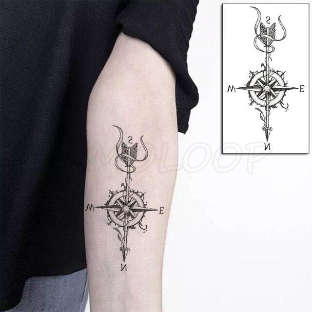 Luxury Womens Different Temporary Waterproof Tattoo Sticker Feather Dandelion Tattoos For Makeup Party Stevvex