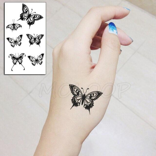 Luxury Womens Different Temporary Waterproof Tattoo Sticker Feather Dandelion Tattoos For Makeup Party Stevvex