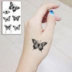 Luxury Womens Different Temporary Waterproof Tattoo Sticker Feather Dandelion Tattoos For Makeup Party Stevvex