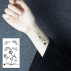Luxury Womens Different Temporary Waterproof Tattoo Sticker Feather Dandelion Tattoos For Makeup Party Stevvex