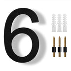 Acrylic Floating House Number Pi-Mart