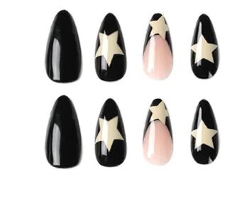 24pc French Star Nail Set Pi-Mart