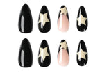 24pc French Star Nail Set Pi-Mart