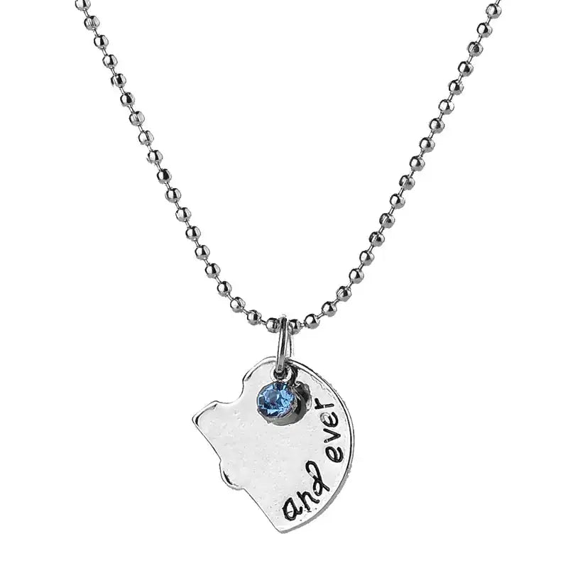 Minimalist Friendship Necklaces for Girls (Set of 2)