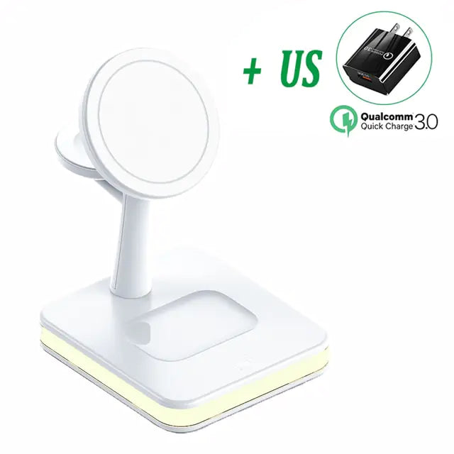3 In 1 Magnetic Wireless Charger Stand Pi-Mart