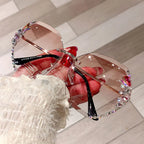 Gradient Lens Sunglasses Pi-Mart