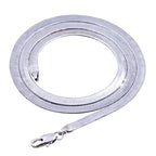 Snake Chain Platinum Plated Men`s Necklaces Lootquake LLC