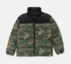 Loose Fit Camouflage Thick Down Jacket Pi-Mart