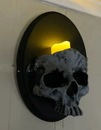 Skull Wall Candle Holder Decoration Pi-Mart