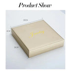 Jewelry Gift Box with Velvet Finish for Necklaces & Rings