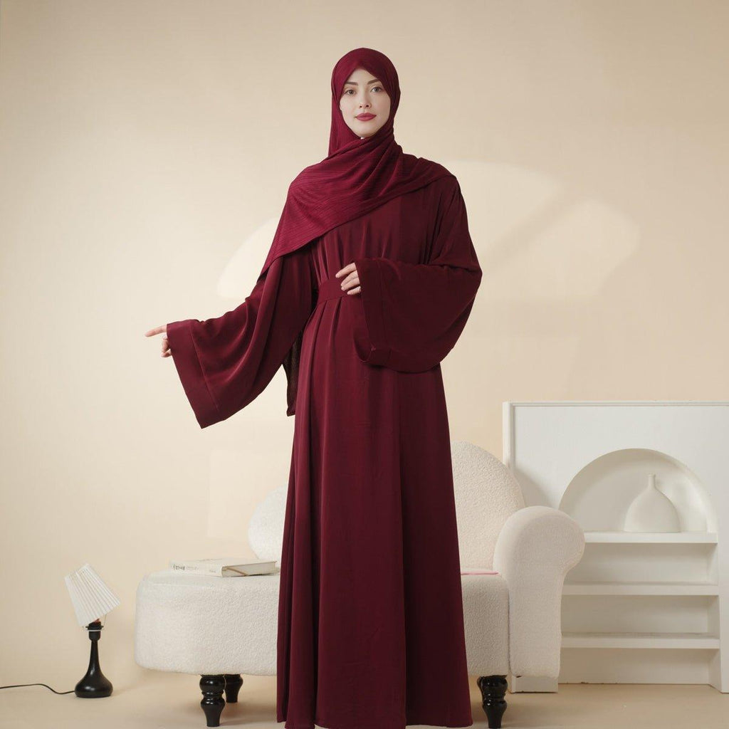 Soft Nidha Plain Abaya (MA005) - SJB-DIAMOND ELITES