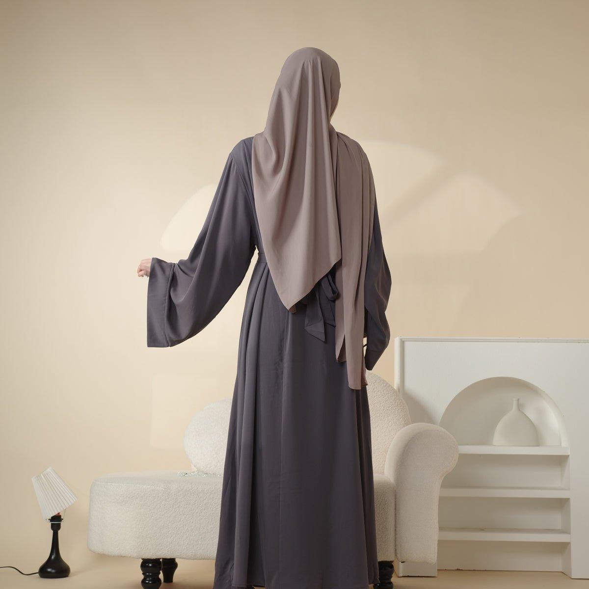 Soft Nidha Plain Abaya (MA005) - SJB-DIAMOND ELITES
