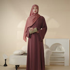 Soft Nidha Plain Abaya (MA005) - SJB-DIAMOND ELITES
